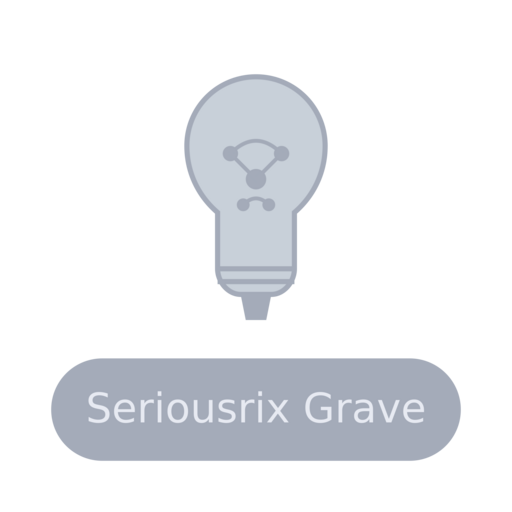 Seriousrix Grave Logo
